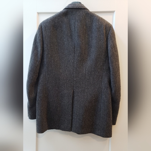 Cricketeer grey textured men's rustic suit jacket - Picture 12 of 12